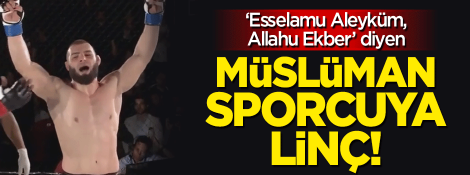'Esselamu aleyküm' diyen Müslüman Fransız sporcuya linç!
