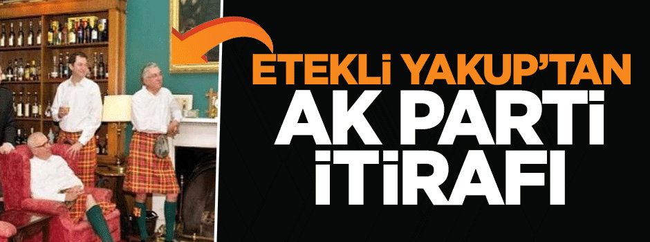 Eteğindeki taşı döktü: AK Parti bölünmez