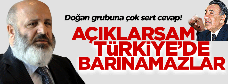 Ethem Sancak: Açıklarsam Türkiye'de barınamazlar
