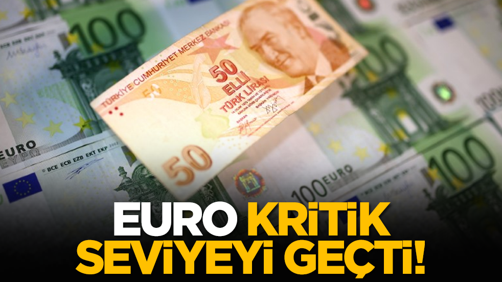 Euro kritik seviyeyi geçti!