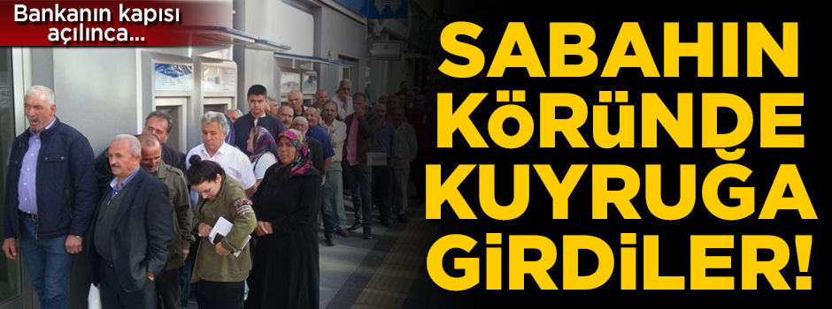 Ev sahibi olmak için, sabahın erken saatlerinde kuyruğa girdiler!