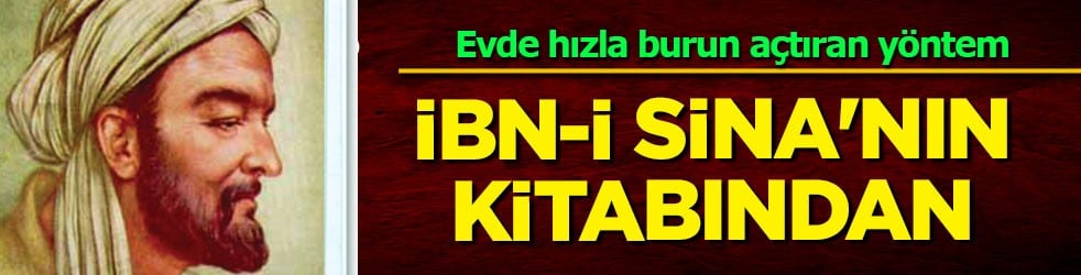 Evde hızla burun açtıran İbn-i Sina'nın reçetesi, yüzyıllık ecza deposu: Tam 5 dakika sonra sinüsleri boşaltıyor