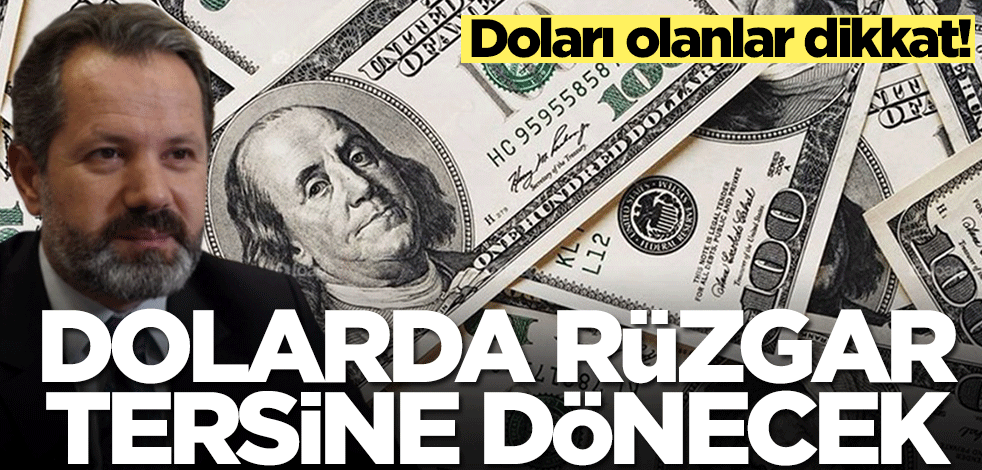 Evde, kasada, bankada doları olanlar dikkat! İslam Memiş az önce duyurdu: Dolarda rüzgar tersine dönecek