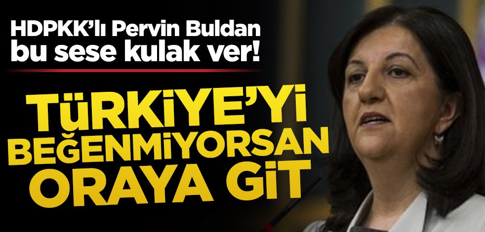Evlat nöbetindeki ailelerden HDPKK’lı Pervin Buldan’a sert tepki!
