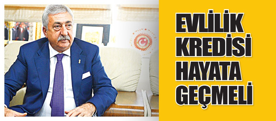 Evlilik kredisi hayata geçmeli