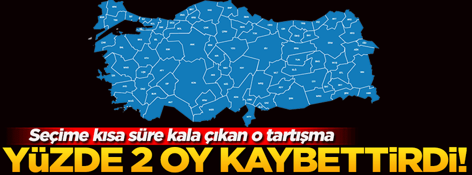 Eyalet tartışması yüzde 2 oy kaybettirdi