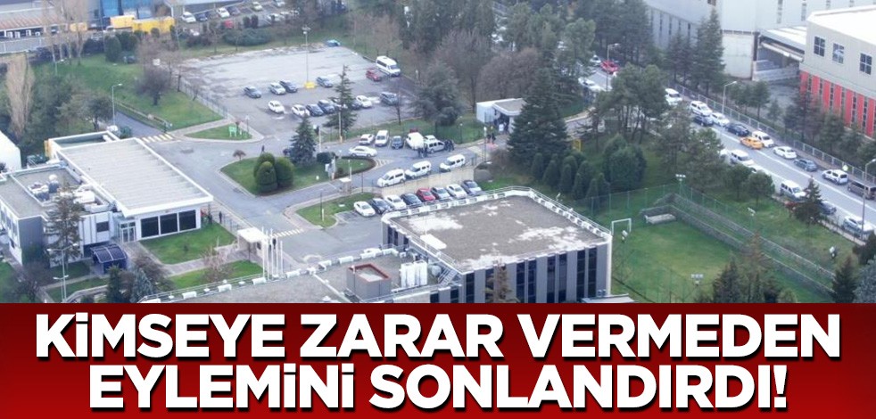 Eylemini kimseye zarar vermeden sonlandırdı! Fabrika işçileri kurtarıldı