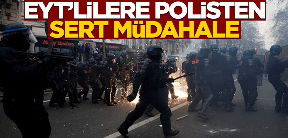 EYT'lilere polisten sert müdahale