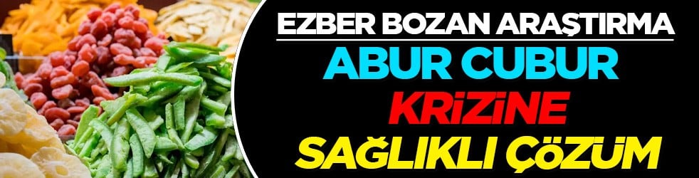 Ezber bozan araştırma: Abur cubur krizine sağlıklı çözüm araştırıldı... Alternatif olsa diyen bunu yaptı
