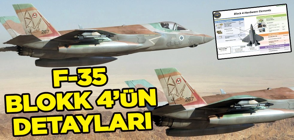F-35 Blok 4'lerin özellikleri netleşiyor! Türkiye'den sıra dışı hamleler: Denge bozulmaya başladı