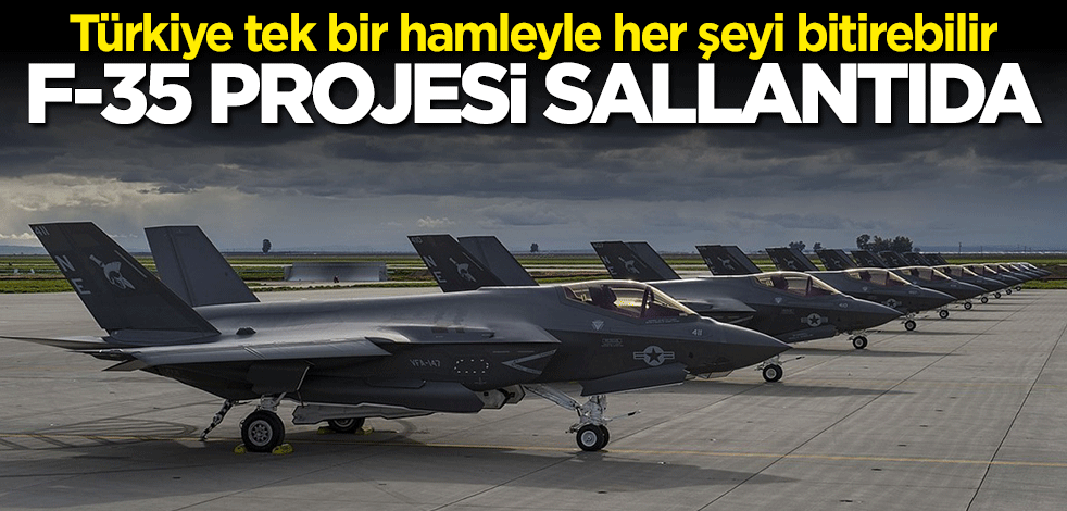 F-35 projesi sallantıda! Türkiye tek bir hamleyle her şeyi bitirebilir
