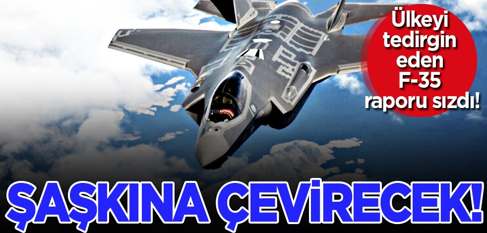  F-35 savaş uçağı raporu... Bir skandal ortaya çıktı! ABD askerlerini tedirgin etti! İşte o imaj yerle bir oldu