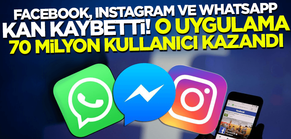 Facebook, Instagram ve WhatsApp kan kaybetti, Telegram 70 milyon kullanıcı kazandı!