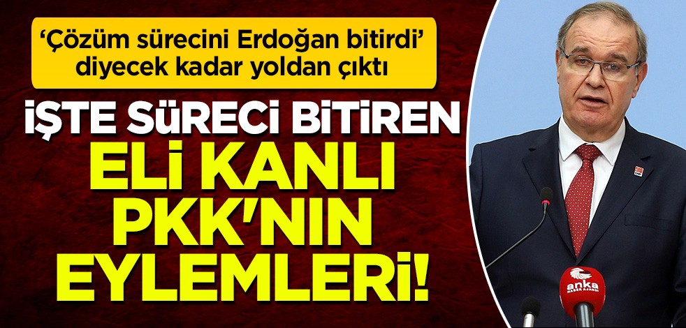 Faik Öztrak 'Çözüm sürecini Erdoğan'ın başkanlık hayali bitirdi' diyecek kadar yoldan çıktı! İşte PKK'nın süreci sona götüren kanlı eylemleri