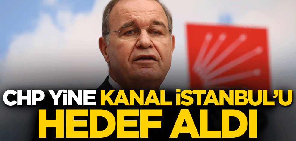 Faik Öztrak, Kanal İstanbul'u hedef aldı!