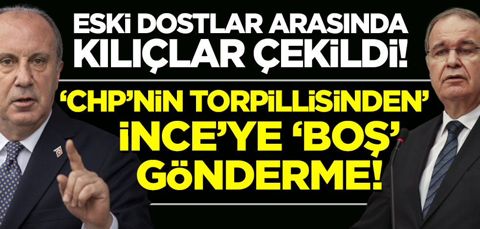 Faik Öztrak'tan Muharrem İnce'ye 'CHP'nin torpillisi' tepkisi!