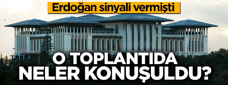 Faiz zirvesinde neler konuşuldu?