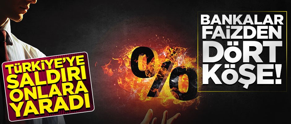 Faizler vatandaş fakirleştirip, bankaların gelirlerini uçurdu!