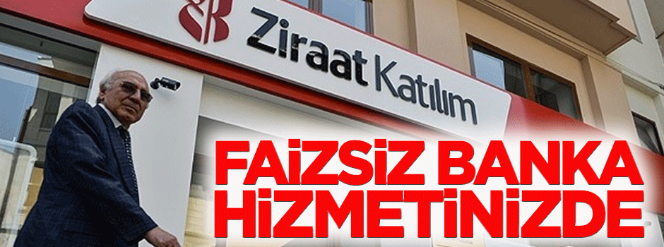Faizsiz ilk devlet bankası haftaya açılıyor