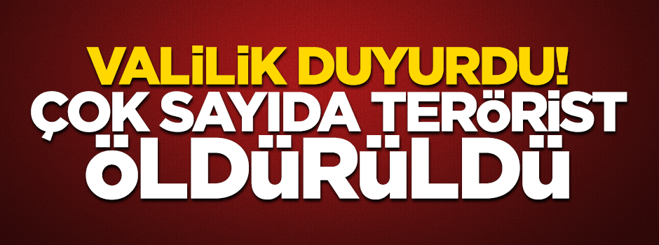 Faraşin bölgesinde 11 terörist etkisiz hale getirildi