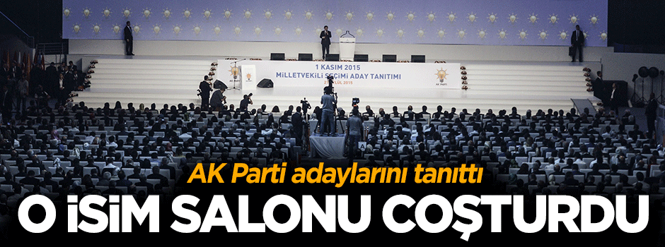 Faruk Çelik ismi salonu coşturdu