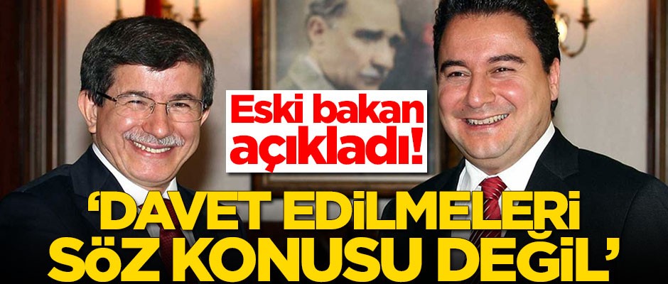 Faruk Çelik'ten Ahmet Davutoğlu ve Ali Babacan açıklaması: Davet edilmeleri söz konusu değil
