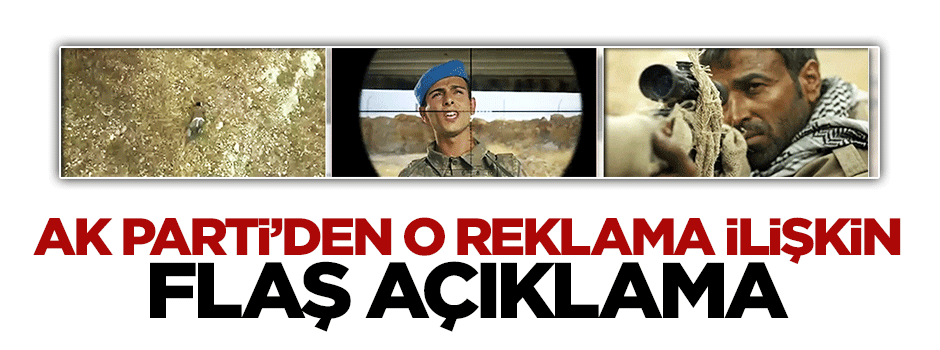 Faruk Çelik'ten 'reklam filmi' açıklaması