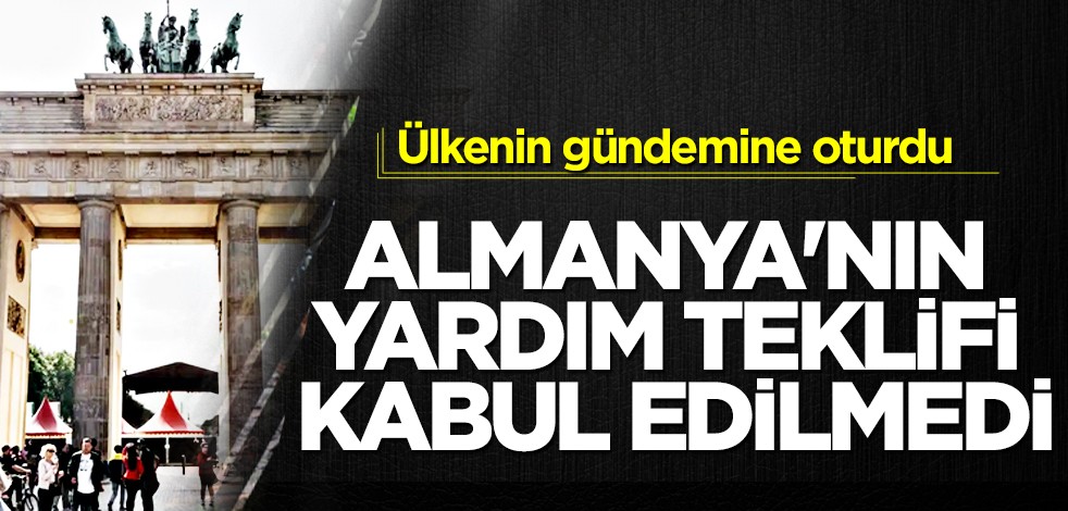 Fas Almanya'nın yardım teklifine ilişkin kararını duyurdu: Kabul etmedi! Açıklama sonrası ortalık karıştı!