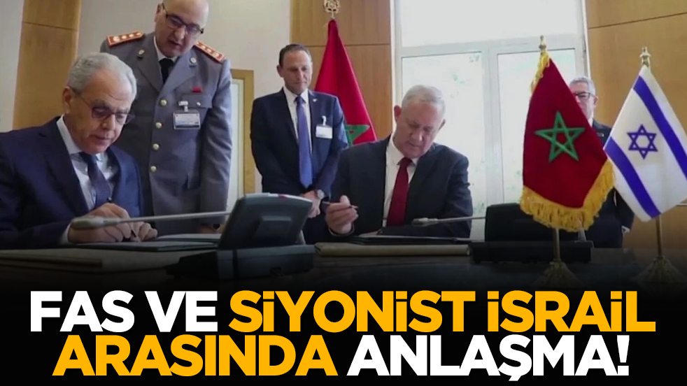 Fas ve siyonist israil arasında anlaşma!