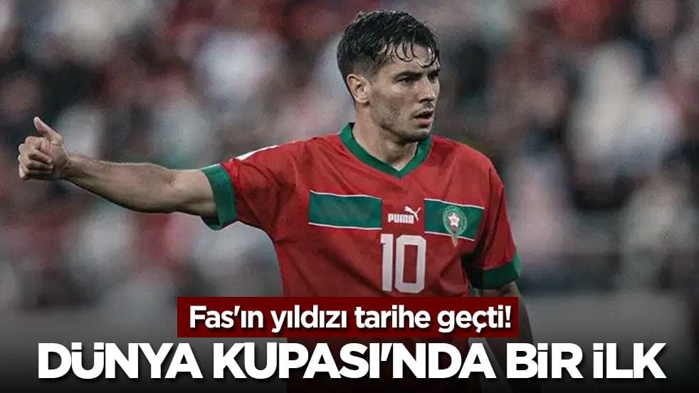 Fas'ın yıldızı tarihe geçti! Dünya Kupası'nda bir ilk