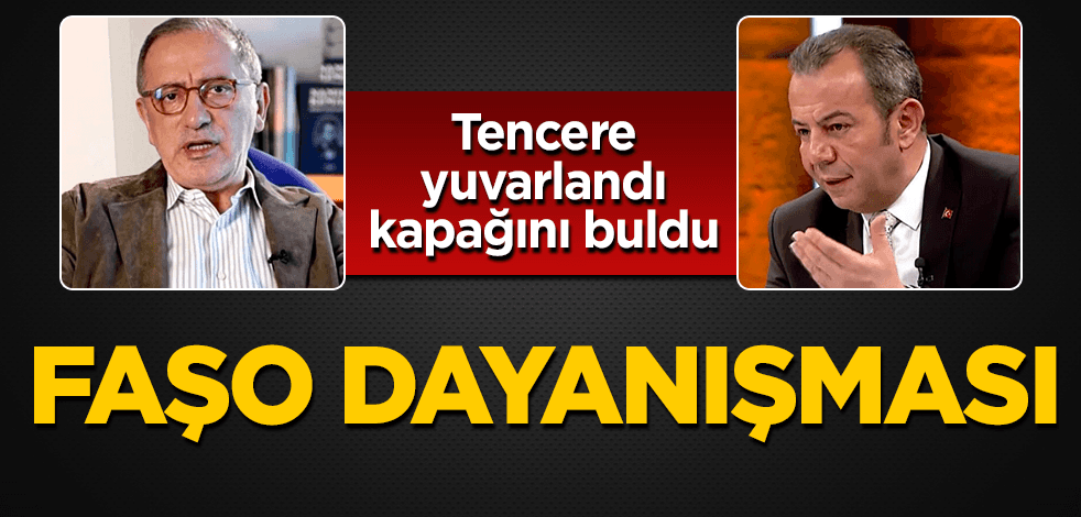 Faşist Fatih'ten faşist Tanju'ya destek