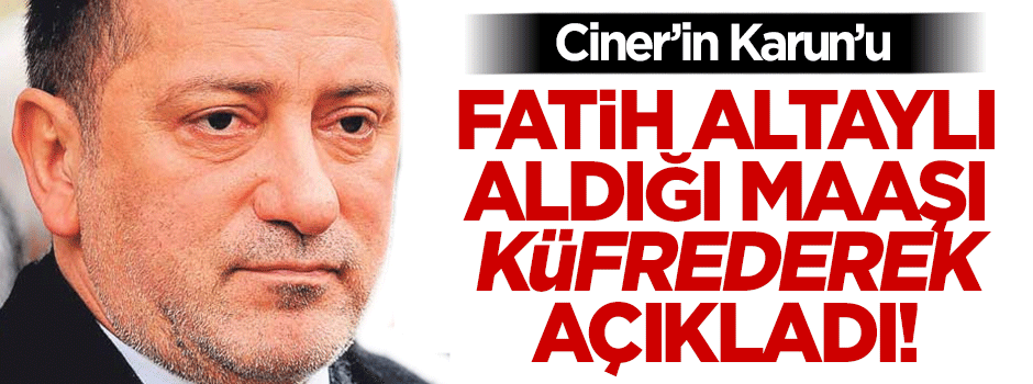Fatih Altaylı aldığı maaşı küfrederek açıkladı