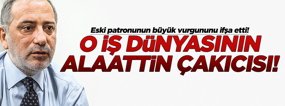 Fatih Altaylı Aydın Doğan'ın büyük vurgununu ifşa etti