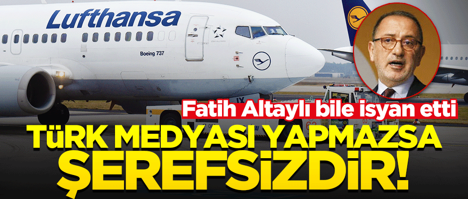 Fatih Altaylı bile isyan etti! "Yapmayan şerefsizdir!"