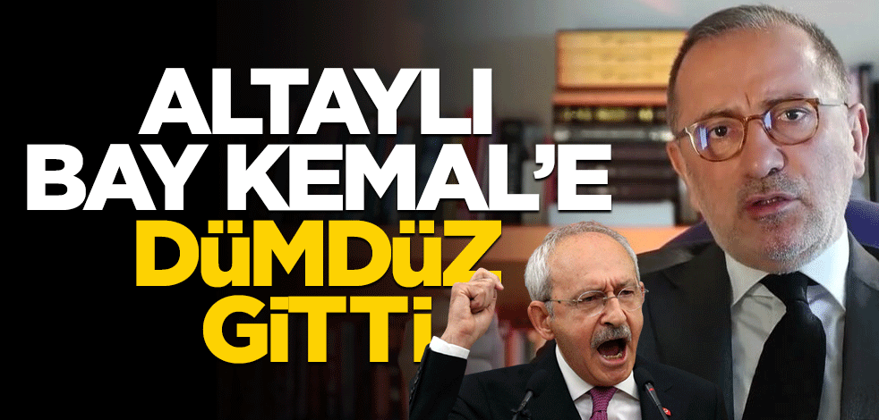 Fatih Altaylı bile isyan etti! Kılıçdaroğlu'na dümdüz gitti