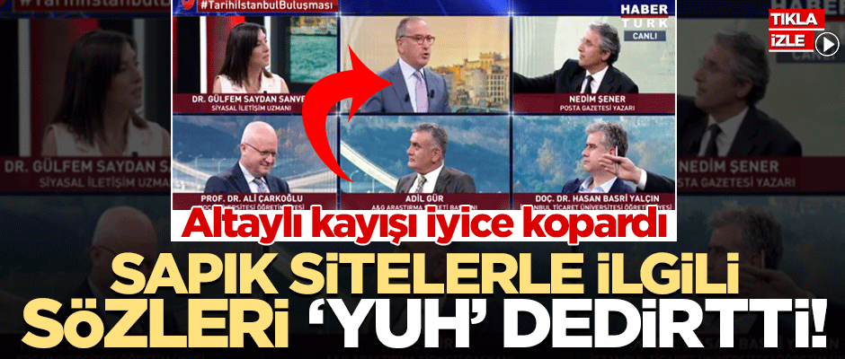 Fatih Altaylı iyice ‘sapıklaştı’, ‘seks’ siteleri vaadi istedi!