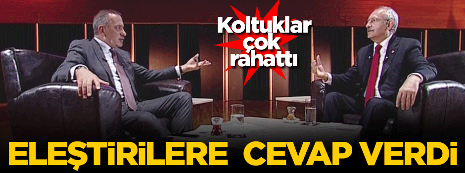 Fatih Altaylı: Koltuklar çok rahattı