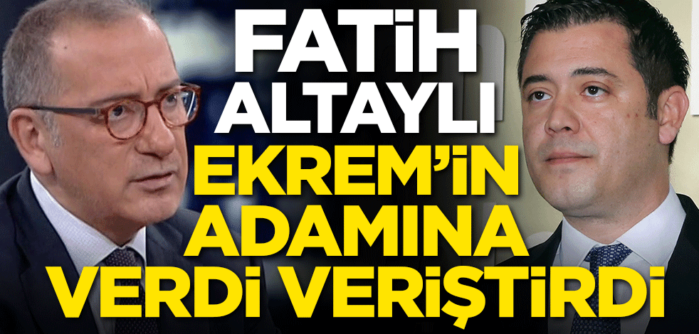 Fatih Altaylı, Murat Ongun'a verdi veriştirdi!