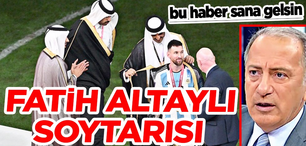 İçimizdeki Fransızlar! Fatih Altaylı soytarısı bu haber sana gelsin!