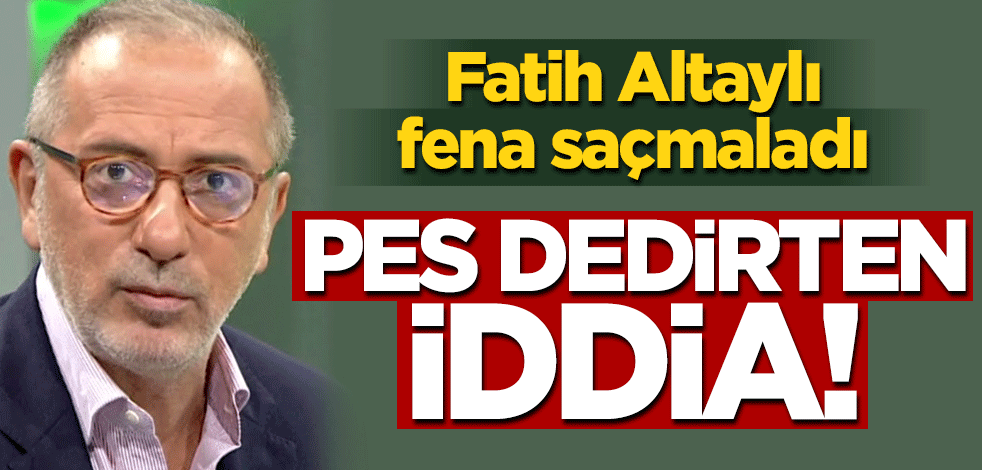 Fatih Altaylı Türkiye'nin sağlık sistemini hedef aldı!