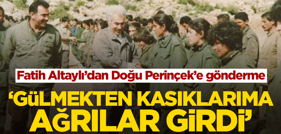 Fatih Altaylı’dan Doğu Perinçek’e gönderme! ‘Gülmekten kasıklarıma ağrılar girdi’