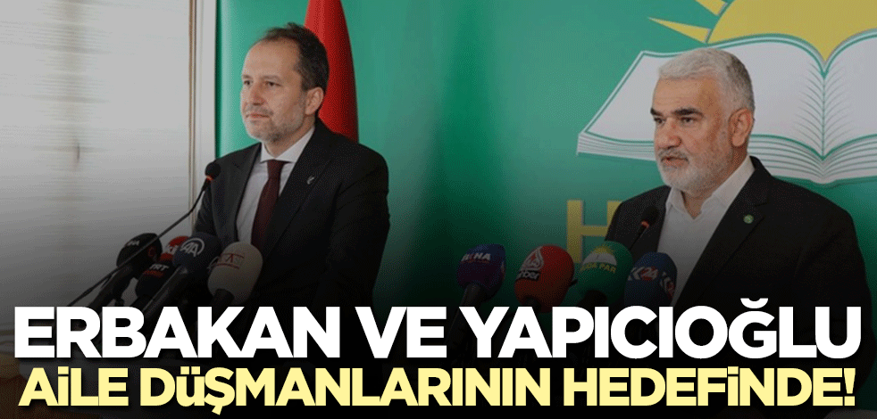 Fatih Erbakan ve Zekeriya Yapıcıoğlu feministlerin hedefinde! Suç duyurusunda bulundular