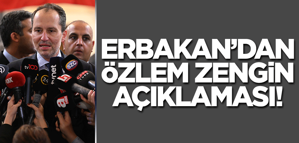 Fatih Erbakan'dan Özlem Zengin açıklaması!