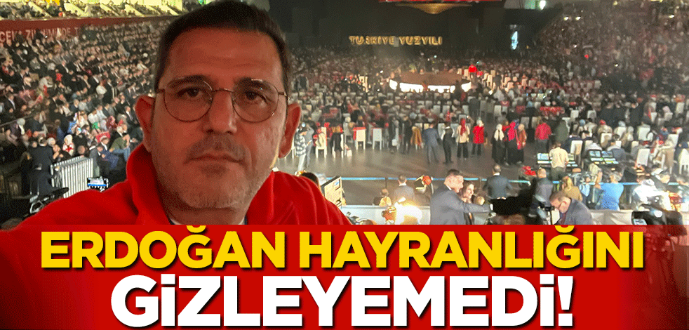 Fatih Portakal, Erdoğan hayranlığını gizleyemedi!