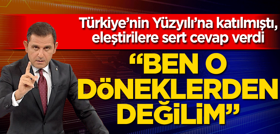 Fatih Portakal resmen isyan etti: ‘Ben o döneklerden değilim!