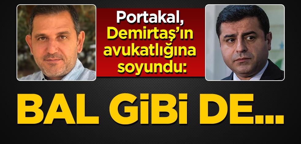 Fatih Portakal, Selahattin Demirtaş'ın avukatlığına soyundu!