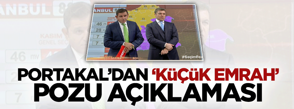 Fatih Portakal 'Yüzü düşük' fotoğrafı inkar etti