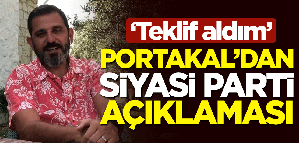 Fatih Portakal'dan 'siyasi parti' açıklaması: Teklif aldım