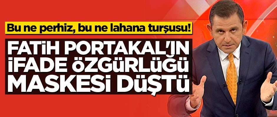 Fatih Portakal'ın "ifade özgürlüğü" makesi düştü