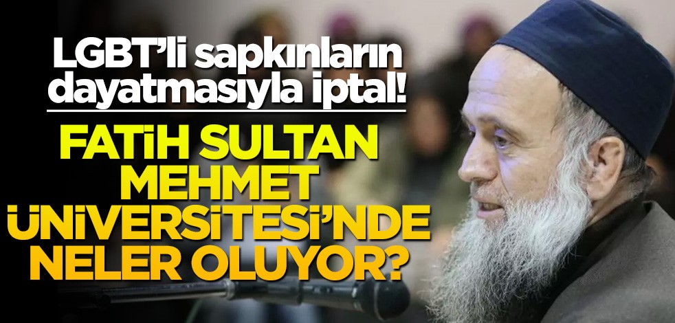 Fatih Sultan Mehmet üniversitesinde neler oluyor?
